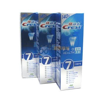 佳洁士健康专家牙龈护理牙膏140克 绿茶薄荷(6支装）