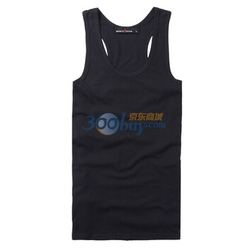 ROMCII BOOD/乐思邦 新款四季百搭运动紧身工子背男背心 6113 黑色 XL