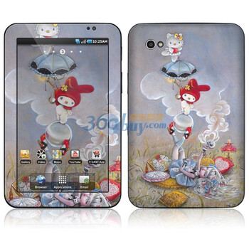 ideaSkin 三星 GALAXY Tab / P1000 / P1010 皮肤 三丽鸥之梦 外壳保护套皮贴膜 DBGC682075