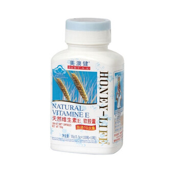 美澳健　天然维生素E软胶囊 天然优质原料，平衡内分泌，养颜抗衰　0.5g × 100粒