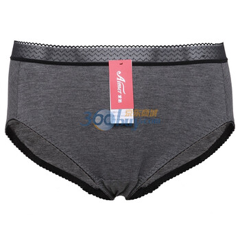 爱慕 MODAL内裤中腰三角裤AM22A81 深灰色 90