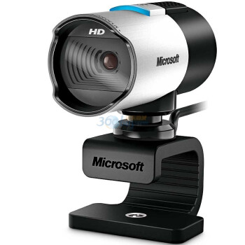 微软 (Microsoft) LifeCam梦剧场精英版摄像头 | 1080P高清传感器 720P高清视频 真彩技术+脸部跟踪 自动对焦