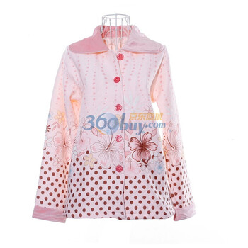 苏泽尔花儿朵朵优雅高贵夹层中厚女款家居服睡衣 48035粉 XL