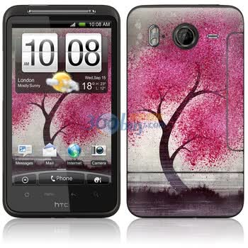 ideaSkin HTC Desire HD/G10/G7HD/A919/大坏蛋 盛开树 手机外壳保护套皮贴膜 ENDASC342020