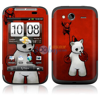 ideaSkin HTC Wildfire S(G13) 皮肤 魔鬼的操控 手机外壳保护套皮贴膜 ENDAXC672073