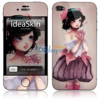 ideaSkin iPhone 4 情人节 手机外壳保护套皮贴膜 CJKA622126
