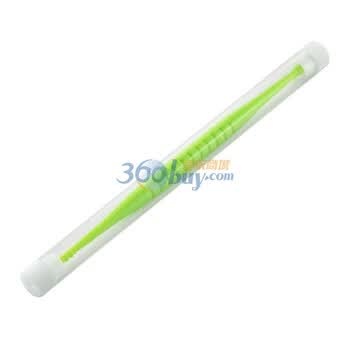 GREEN BELL格林贝尔 螺旋式抗菌耳扒（绿色）G-333