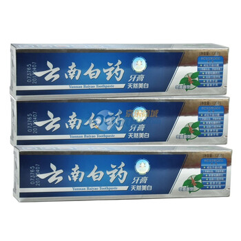 云南白药牙膏（冬青香型）135g*3支