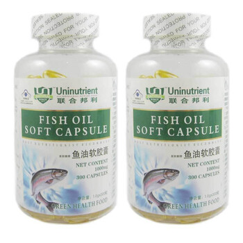 联合邦利鱼油软胶囊300粒（两瓶装）