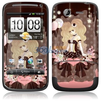 ideaSkin HTC Desire S / G12 / S510e / G7S / 渴望S 巧克力色 外壳保护套皮贴膜 DBBC041882