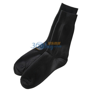 Giordano佐丹奴 袜 男精美时尚弹力中筒袜 01151046 黑色 均码