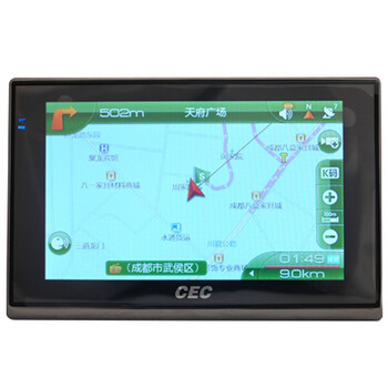 中国电子CEC G603导航仪（黑色）5.0"高亮宽屏 内置4G