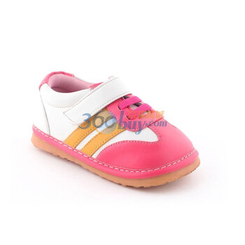 小蓝羊 叫叫鞋 秋款新品 男女童鞋 SQ-A11208粉红24