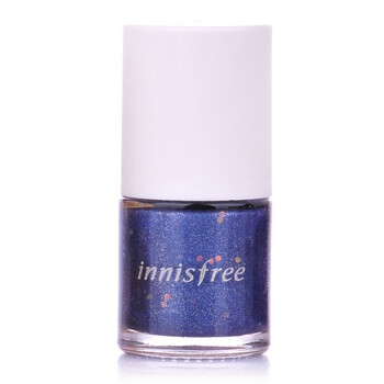 悦诗风吟Innisfree ECO有机健康无毒指甲油10ml带珠光57#深海湛蓝
