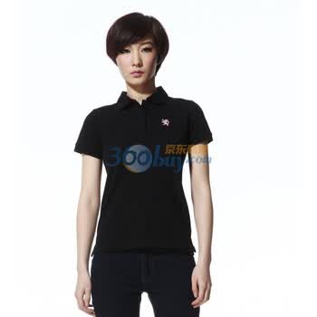 唐狮Tonlion女短袖T恤衫 111221026301 黑色 XL