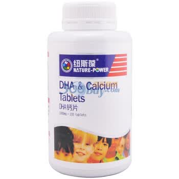 纽斯葆DHA钙片1g*100片