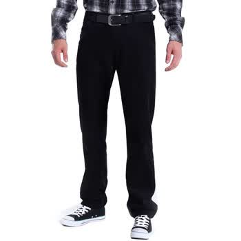 悟客良品WUUKEE 2011秋冬新品 男士抓绒灯芯绒直筒休闲裤 11KZ17 深蓝色 33