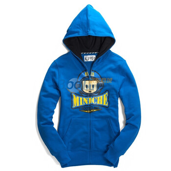 Giordano佐丹奴BSX 外套 男MINI CHE太空时尚连帽卫衣 04081700 蓝色 XL