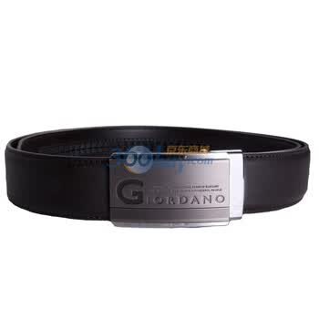 Giordano佐丹奴 皮带 男可修剪磨砂自动扣皮带 01131017巧克力M