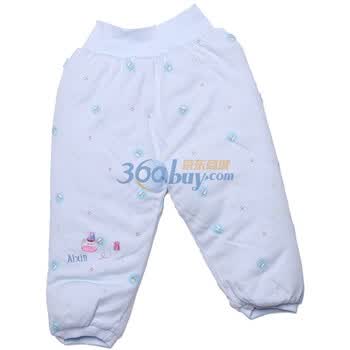 婴之谷 2011冬装新品 欢乐世界护肚裤 T4432 天蓝色 90码