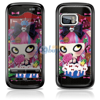 ideaSkin 诺基亚 5800XM/5800I/5800W/5800N/5802 糖果女孩 外壳保护套皮贴膜 ENCEKC652070