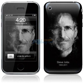 ideaSkin 苹果 iPhone 3G/3GS APPLE之魂-乔布斯 外壳保护套贴膜 全身贴 ABRC972138