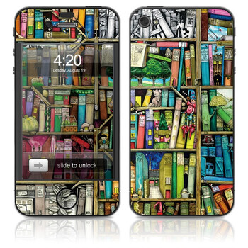 ideaSkin iPhone 4 书架 手机外壳保护套皮贴膜 ENCJKC201985