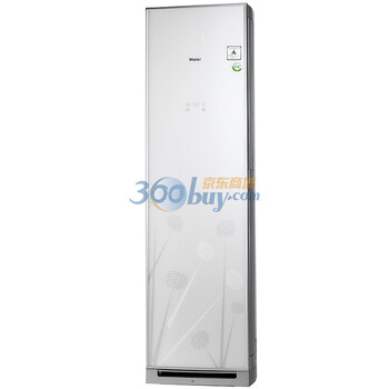 海尔（haier）KFR-72LW/61BAX12 3匹 立柜式家用冷暖空调(水晶白）
