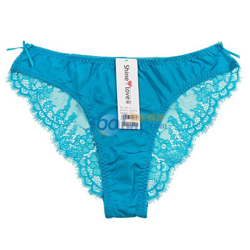 爱慕 Shine Love心爱羽裳中腰三角内裤SL22461 蓝 XL