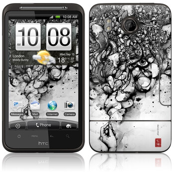 ideaSkin HTC Desire HD/G10/A9191 墨 鲤 手机外壳保护套皮贴膜 ENDASC702079
