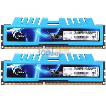 G.SKILL（芝奇）DDR3 2300 8G(4G×2条)台式机内存(F3-18400CL9D-8GBXMD)