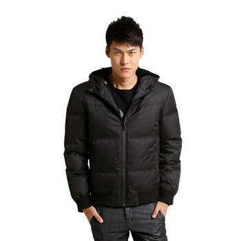 Jack Jones/杰克琼斯 羽绒服连帽夹克式羽绒服B(黑)|211412042010XXXL