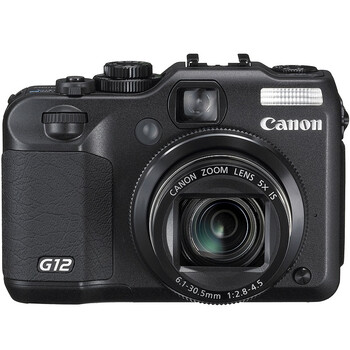 佳能（Canon） PowerShot G12 数码相机（1000万像素 2.8寸可旋转液晶屏 5倍光学变焦 28mm广角）