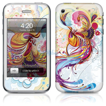 ideaSkin 苹果apple iPhone 3G/3GS 凤凰于飞 手机外壳保护套贴膜全身贴 ABRB311020