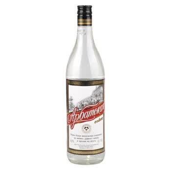 俄罗斯原瓶原装进口洋酒 40°阿尔巴特伏特加750ml