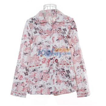 苏泽尔花儿朵朵优雅高贵夹层中厚女款家居服睡衣 48003红 XL