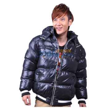 ［FYNEX］爆款2011新款冬装 短款保暖棉衣加厚 潮男防风外套FQ518 黑色 XXL/180