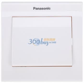 松下(panasonic) 雅适系列86型一位双控开关 WMK502（雅白色）