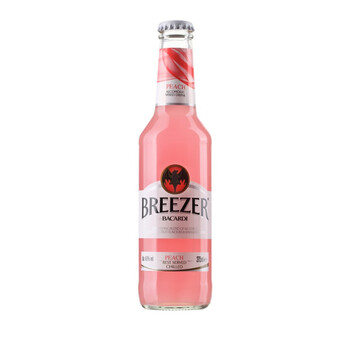 百加得冰锐朗姆预调酒桃味（6瓶装）