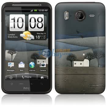 ideaSkin HTC Desire HD/G10/G7HD/A919/大坏蛋 月夜 手机外壳保护套皮贴膜 ENDASC552053