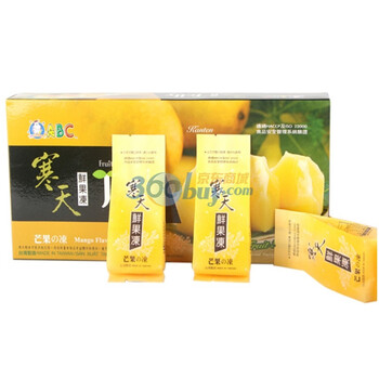 ABC寒天鮮果凍(脆梅味)+ABC寒天鮮果凍(芒果味) 2盒装 500g 2种口味