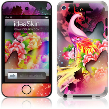 ideaSkin 苹果apple iPod Touch 4 丹凤朝阳 外壳保护套贴膜炫彩贴 DAMB311021