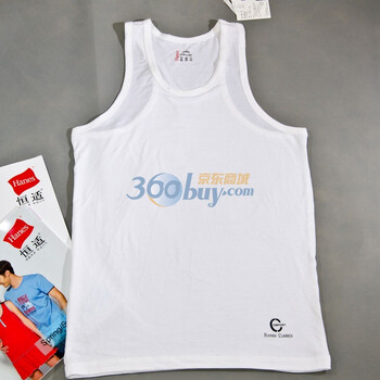 Hanes 恒达男式莫代尔氨纶背心BUM805A-美国