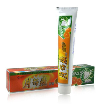 片仔癀祛口气牙膏120G柠檬薄荷香型