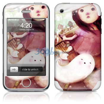 ideaSkin iPhone 3G/3GS 嗨！我来了 外壳保护套皮贴膜 ABRC642069