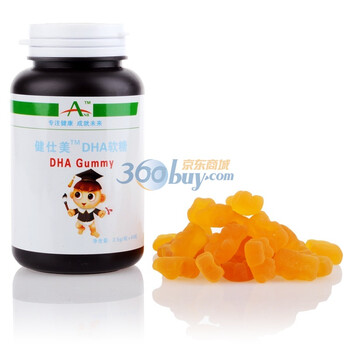ANB健仕美 DHA软糖 补充DHA 2.5g×60粒