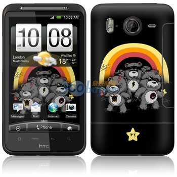 ideaSkin HTC Desire HD/G10/G7HD/A919/大坏蛋 我不是黑社会 手机外壳保护套皮贴膜 ENDASC081921
