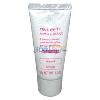 资生堂ZA新能真皙美白防晒霜SPF30+ PA+++ 50g