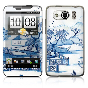ideaSkin HTC T9199 / Z510D / 双擎 / 双擎S 蓝柳絮 机身贴膜 保护膜 皮肤 BDFC202166