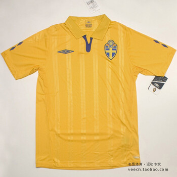 umbro茵宝 瑞典国家队足球球衣比赛服伊布19